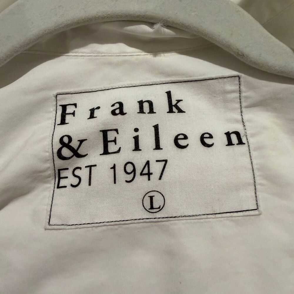 Frank & Eileen Victoria Italian Tuxedo Shirt in White Large - Picture 7 of 9